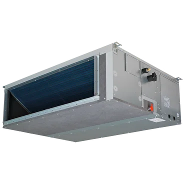 Havalandırma sistemi olan bir klima ünitesi.